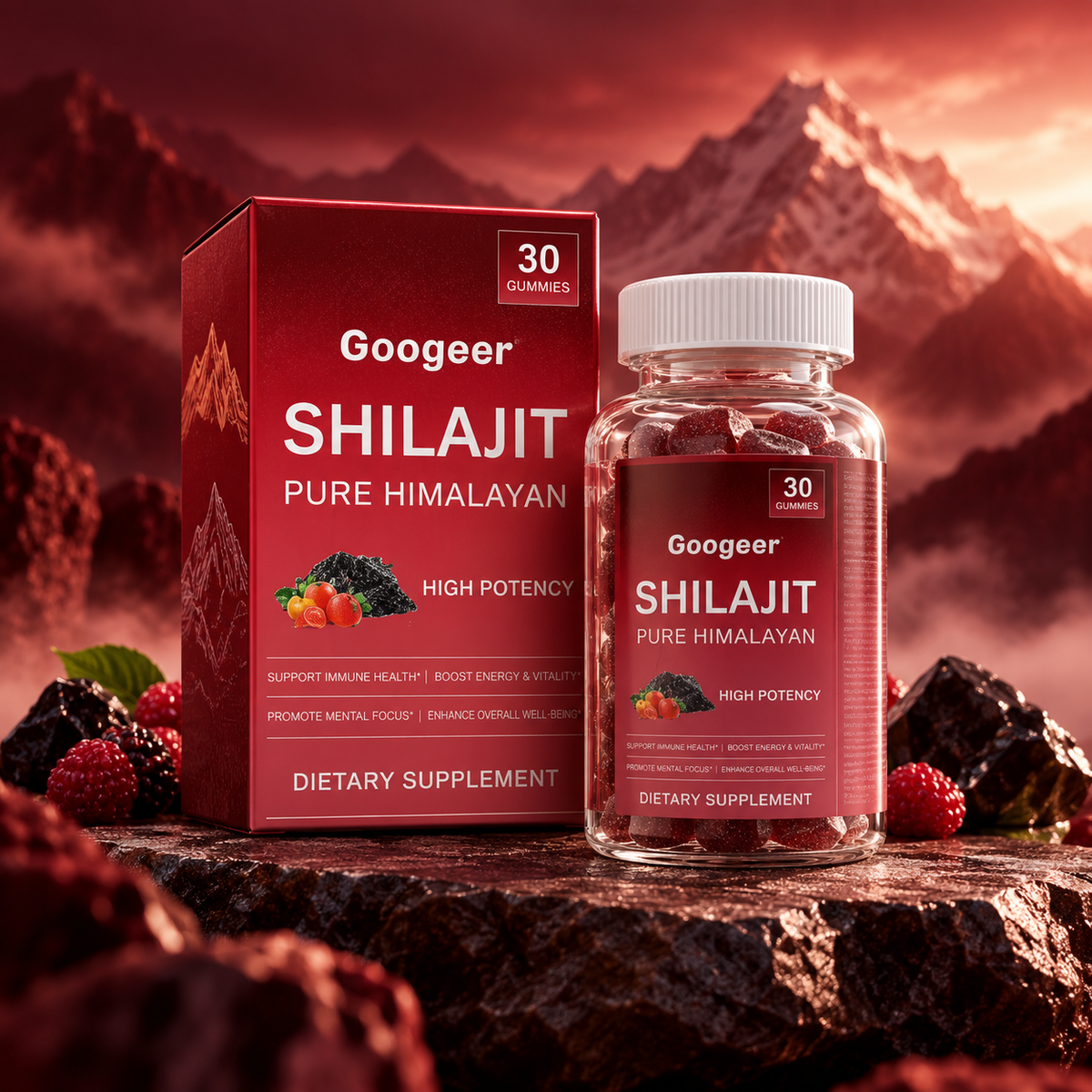 Rowley Shilajit Gummies