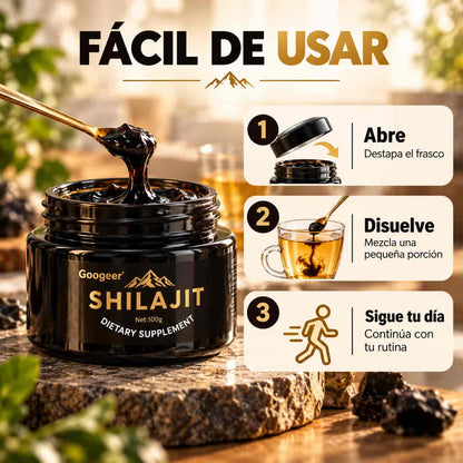 Rowley Shilajit Resina 100g | +POTENCIA en solo semanas